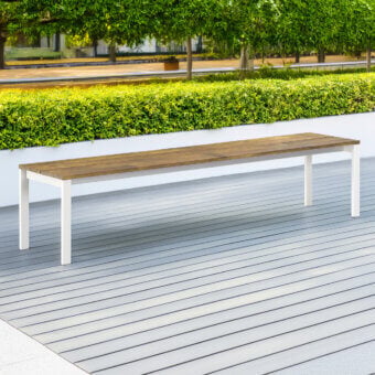 Be-Easy Slatted Outdoor Bench
