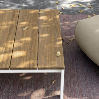 Be-Easy Slatted Outdoor Side Table