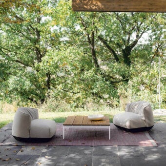 Be-Easy Slatted Outdoor Side Table