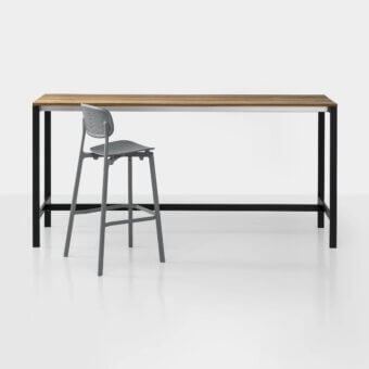 Be-Easy Slatted Outdoor Bar Counter