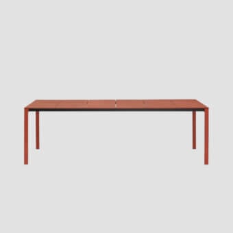 Be-Easy Slatted Outdoor Argilla Table