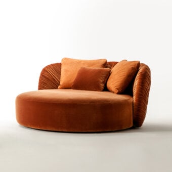 Drapé Round Daybed