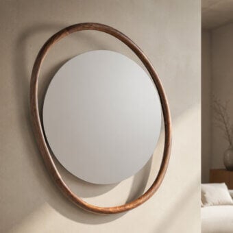 Unut Round Mirror