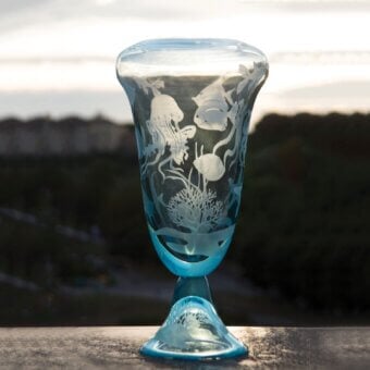 Swimming Vase & Sphere Set