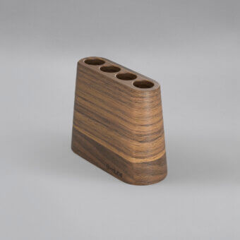 Solid Wood in Canaletto Walnut finish