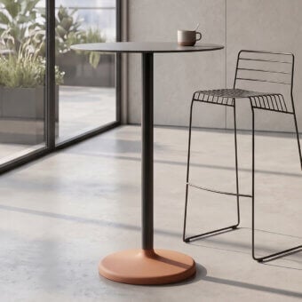 B-Line Fonda Round Tall Coffee Table