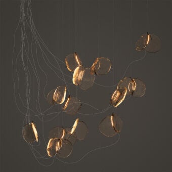 Bocci 141 Sculptural Cable Suspension Lamp - Medium