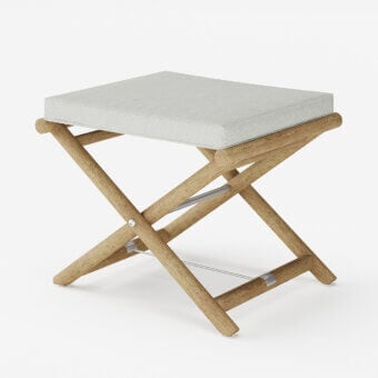 Braid Maxim Folding Ottoman