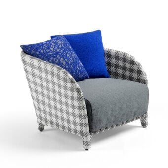 Braid Tartan Lounge Chair