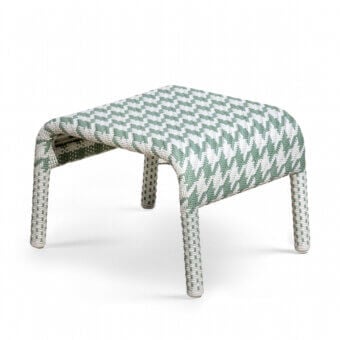 Braid Tartan Ottoman