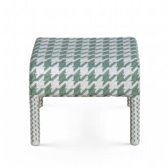 Braid Tartan Ottoman