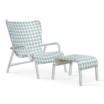Braid Tartan Relax Lounge Chair