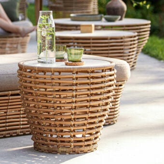 Cane-Line Basket Side Table