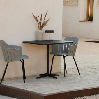 Cane-Line Drop Square Café Table