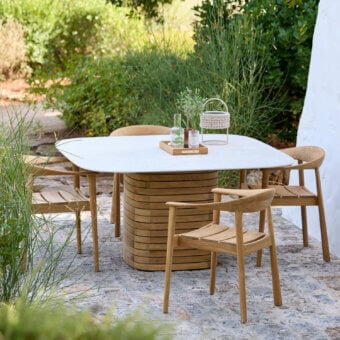 Cane-Line Mellow Square Dining Table