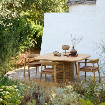 Cane-Line Mellow Square Dining Table