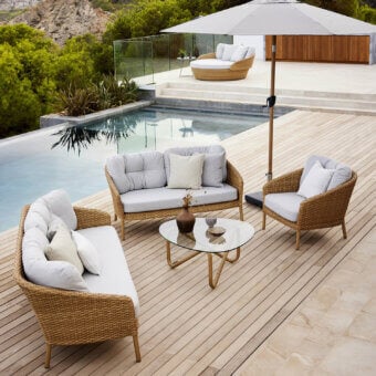 Cane-Line Ocean Low Lounge Chair
