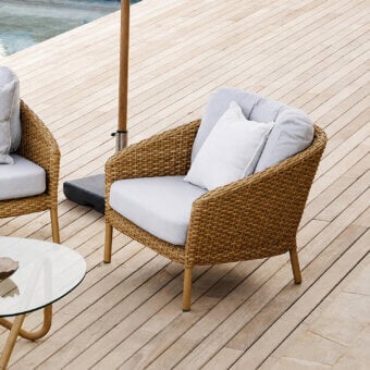 Cane-Line Ocean Low Lounge Chair