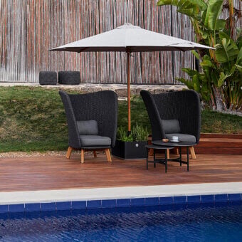 Cane-Line Peacock High Lounge chair
