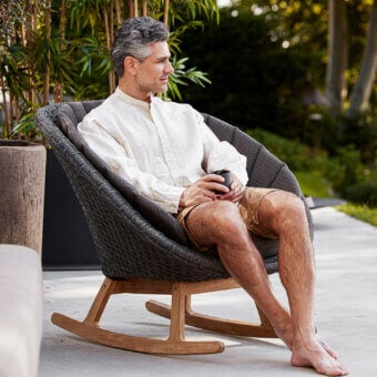 Cane-Line Peacock Rocking Chair