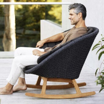 Cane-Line Peacock Rocking Chair