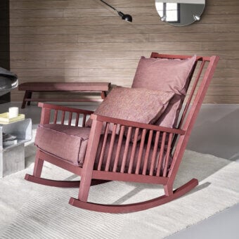 Gervasoni Gray 09 Rocking Lounge Chair