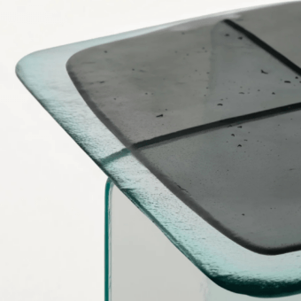 Glas Italia Glacier Side Table