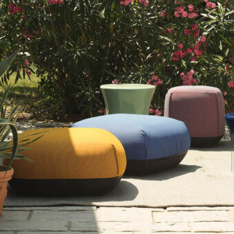 Brioni Outdoor Ottoman