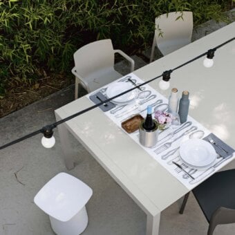 Kristalia Sushi Outdoor Table