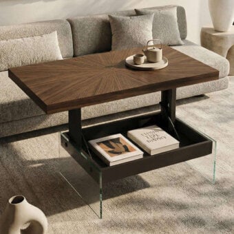 Ozzio Italia Bellagio Lift Top Coffee Table - RDS