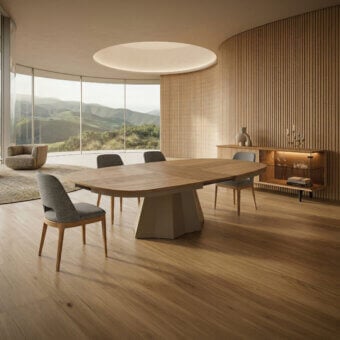 Ozzio Italia Optimus Extendable Table