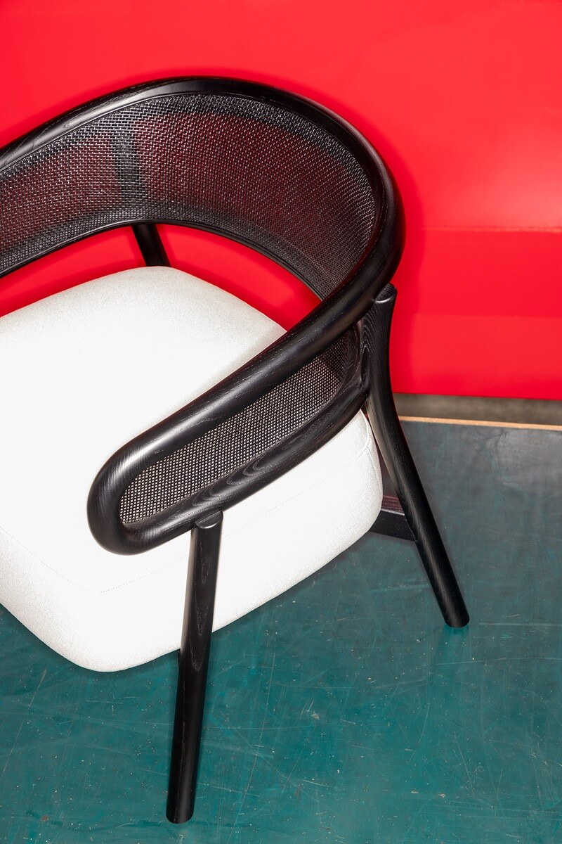 Potocco Stadium Cane Lounge Chair #4