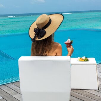 Trona Diamonds Outdoor Lounge Chair