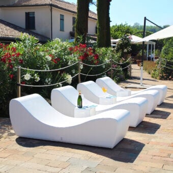 Trona Relax Onda Outdoor Lounger