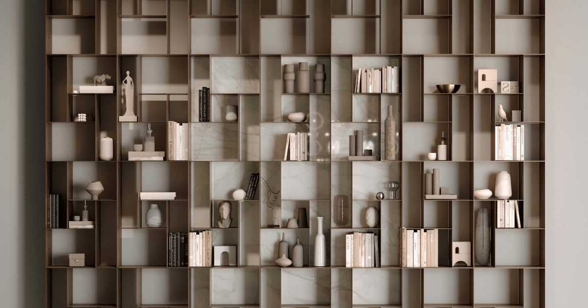 Atena Bookcase by Bontempi