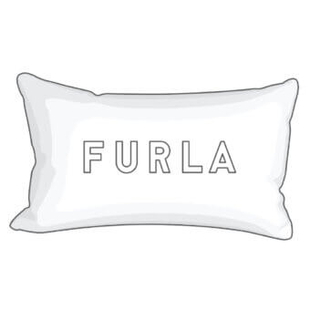 Furla Riva - Rectangular Leather Cushion
