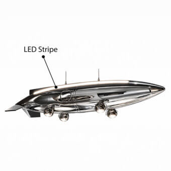 2 Strip LED 59” each / 3000K - Dimmable with Remote Control
