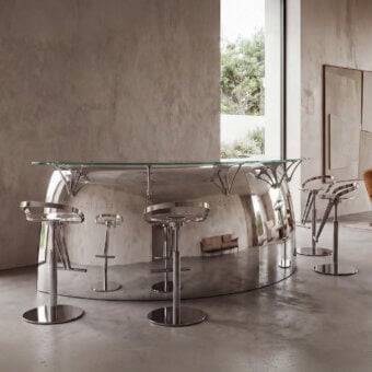 Arteinmotion - Aeronautical Collection AIR-BAR0060 Bar Counter