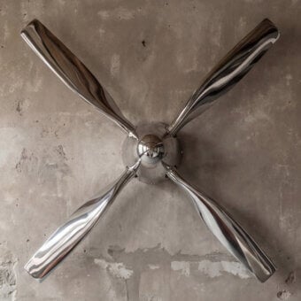 Arteinmotion - Aeronautical Collection AIR-ELI0147 Wall Propeller