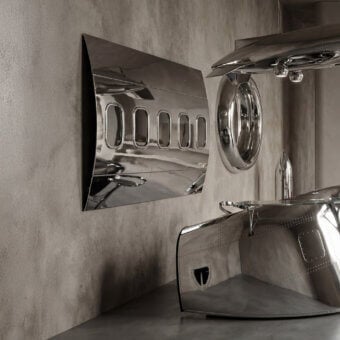 Arteinmotion - Aeronautical Collection AIR-FUS0159 Wall Mounted Fuselage