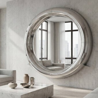 Arteinmotion - Aeronautical Collection AIR-MIR0190 Mirror