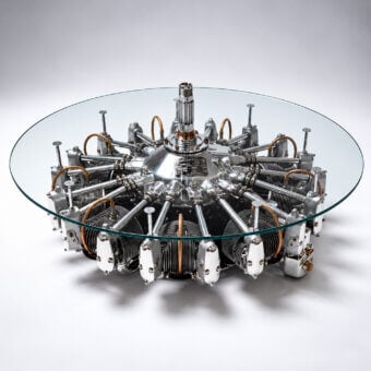 Arteinmotion - Aeronautical Collection AIR-TAV0114 Coffee Table