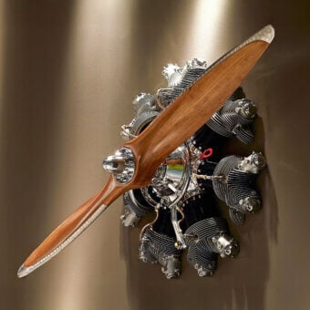 Arteinmotion - Aeronautical Collection AIR-TAV0115 Wall Mounted Engine