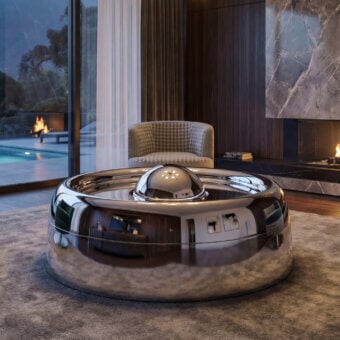 Arteinmotion - Aeronautical Collection AIR-TAV0134 Coffee Table
