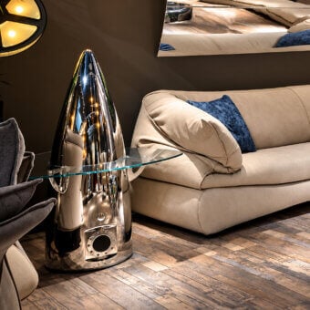 Arteinmotion - Aeronautical Collection AIR-TAV0150 Side Table