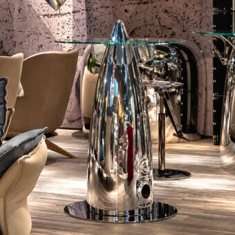 Arteinmotion - Aeronautical Collection AIR-TAV0163 Bar Table