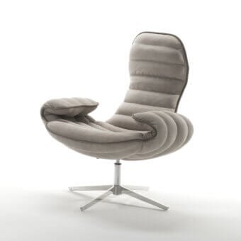 Arteinmotion POL-SIL Swiveling Lounge Chair