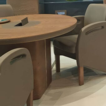 Codutti iSixty Avantgarde Office Round Meeting Table