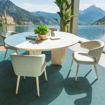 Furla Casa Petalo Round Table