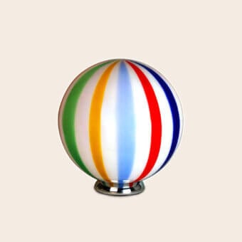 1295 Murano Candy Table Lamp - Arlecchino